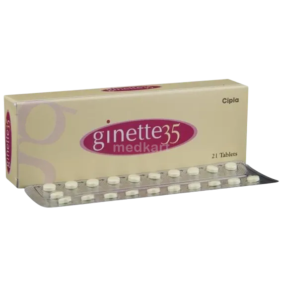 ginette 35mcg tablet 21's